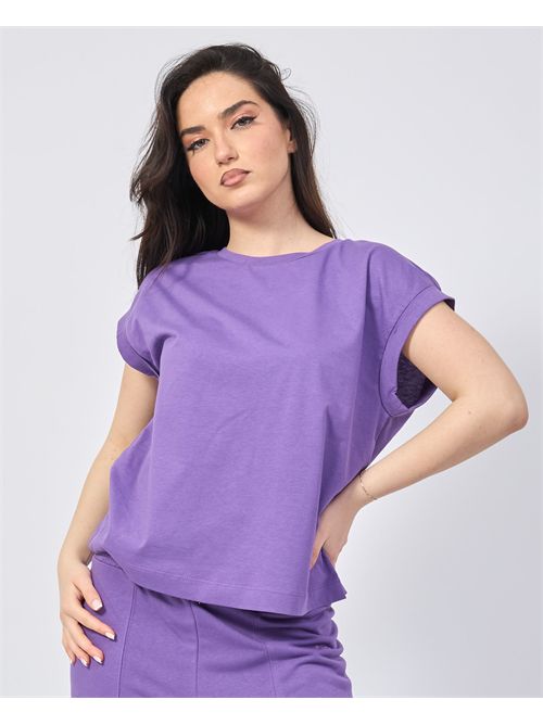 Jijil Cotton Crewneck T-Shirt JIJIL | TS3360034