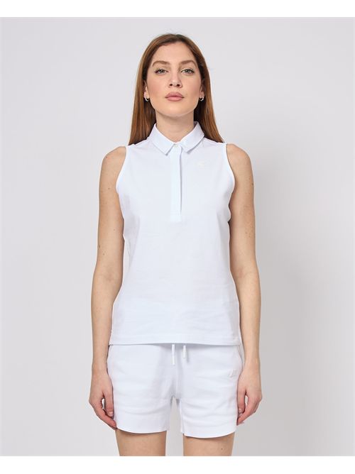 Polo donna Amedea di K-way in piquet elasticizzato K-WAY | K1127HW-ADOUR001