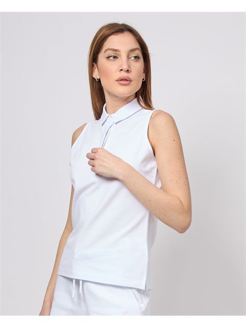 Polo donna Amedea di K-way in piquet elasticizzato K-WAY | K1127HW-ADOUR001