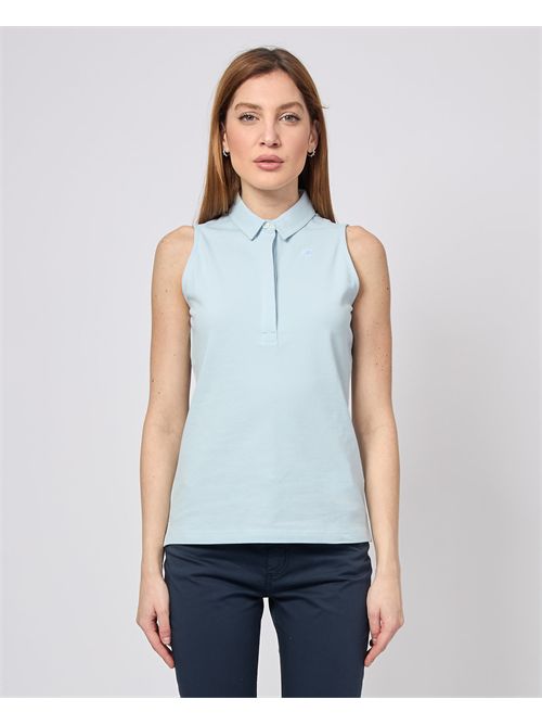 Polo femme Amedea de K-way en piqué stretch K-WAY | K1127HW-ADOUR121