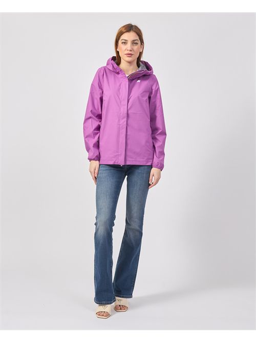 K-way Marguerite jacket with hood and hidden zip K-WAY | K31382W-MARGUERITE521