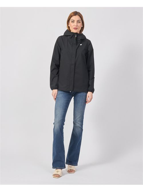 Veste K-way Marguerite à capuche et zip caché K-WAY | K31382W-MARGUERITEUSY