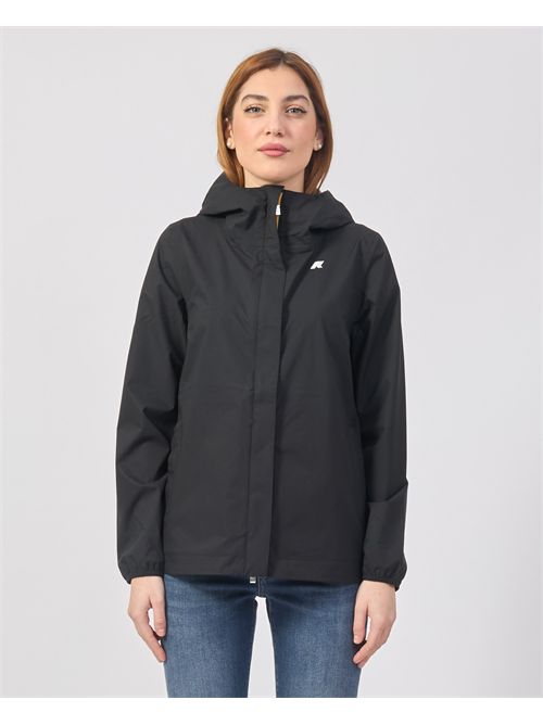 K-way Marguerite jacket with hood and hidden zip K-WAY | K31382W-MARGUERITEUSY