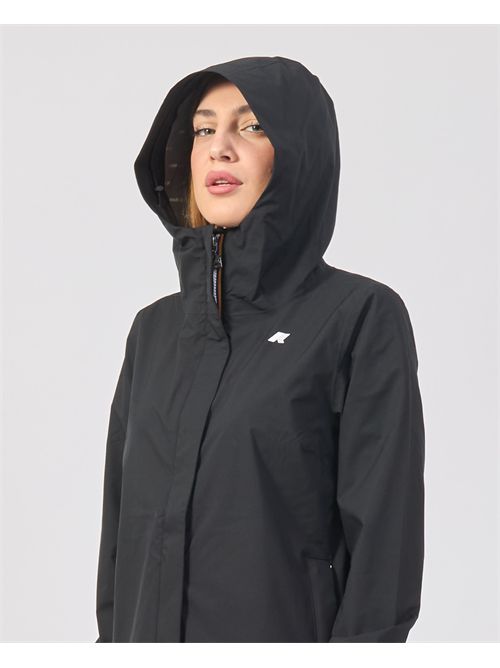 K-way Marguerite jacket with hood and hidden zip K-WAY | K31382W-MARGUERITEUSY