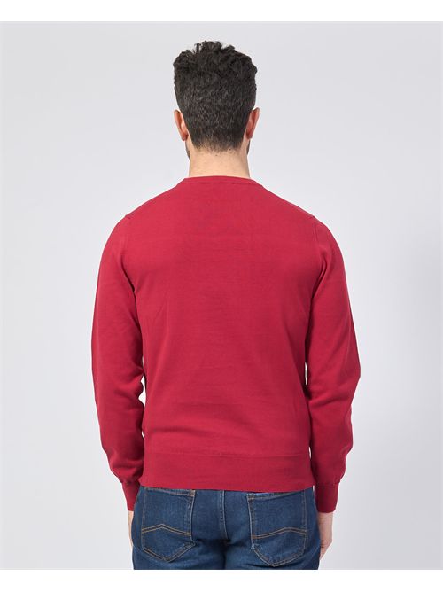 Pull col rond K-way Sebastien avec logo K-WAY | K4122YW-SEBASTIENM26