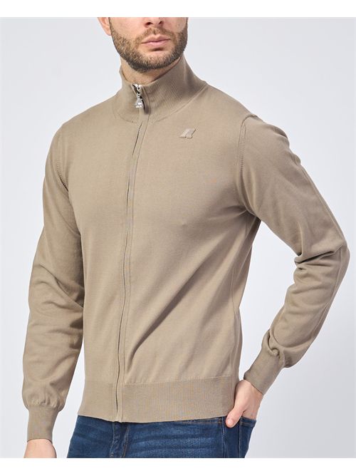 K-way Finny fullzip cotton sweater K-WAY | K41321W-FINNYWG9