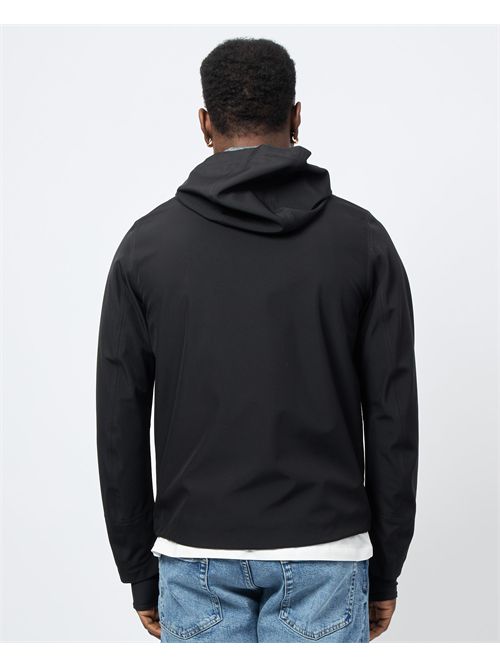 K-way Jacko short jacket with hood and logo K-WAY | K5123GW-JACKOUSY