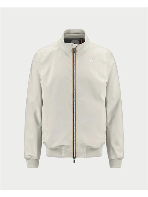 Arsene men's jacket by K-way slim with logo K-WAY | K5123HW-ARSENE634