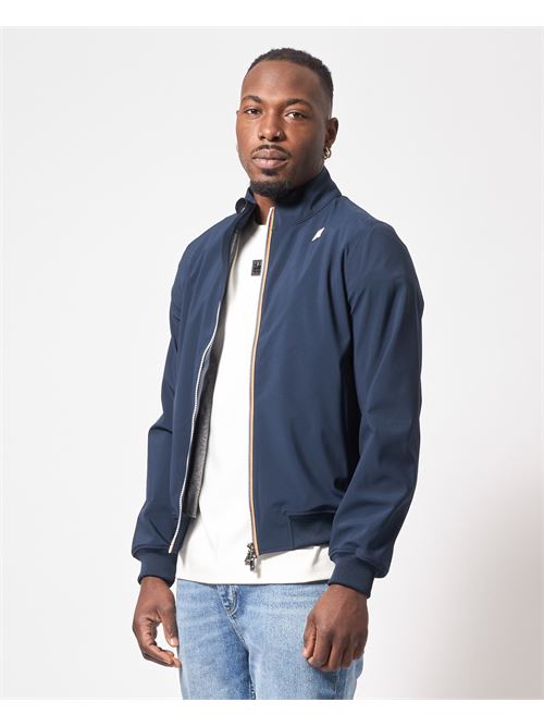 Arsene men's jacket by K-way slim with logo K-WAY | K5123HW-ARSENEK89