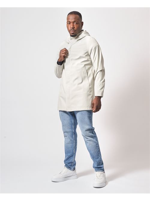 Tommy Bonded Men's Parka by K-way with Hood K-WAY | K5126SW-TOMMY634