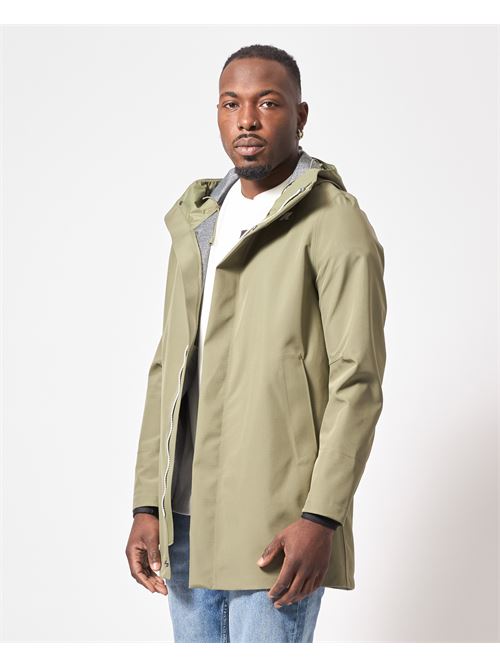 Tommy Bonded Men's Parka by K-way with Hood K-WAY | K5126SW-TOMMYV15