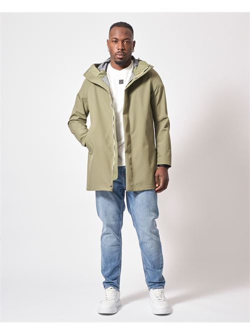 Tommy Bonded Men's Parka by K-way with Hood K-WAY | K5126SW-TOMMYV15