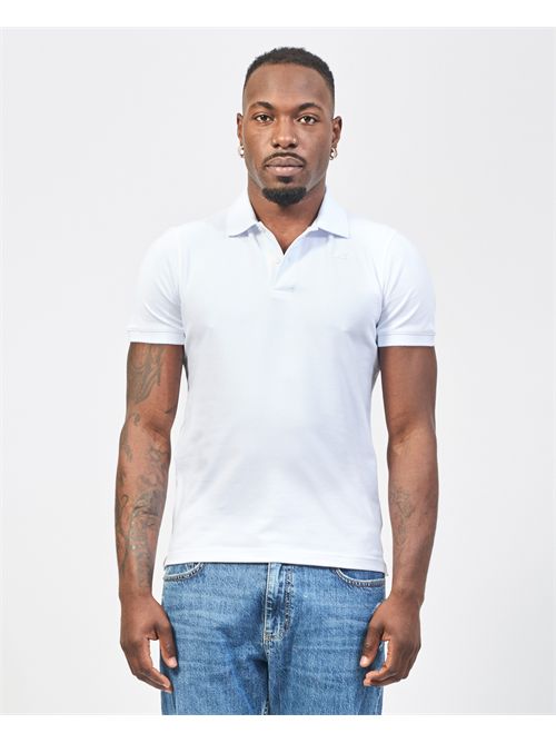 Polo homme K-way Amedee en piqué stretch