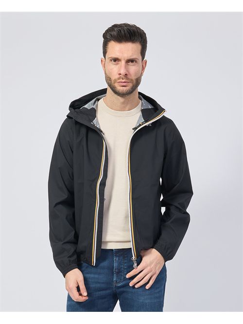 Jack short jacket by K-way in technical fabric K-WAY | K5127QW-JACKUSY