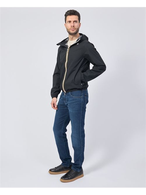 Jack short jacket by K-way in technical fabric K-WAY | K5127QW-JACKUSY