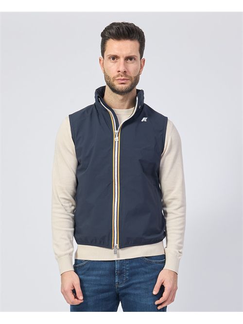 Valen vest jacket by K-way in technical fabric K-WAY | K5127SW-VALENK89