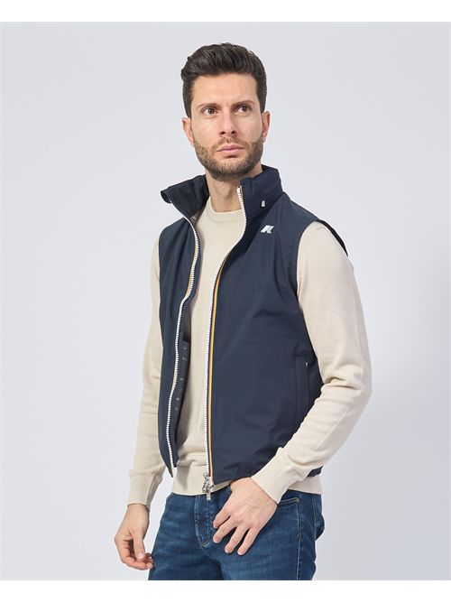 Valen vest jacket by K-way in technical fabric K-WAY | K5127SW-VALENK89