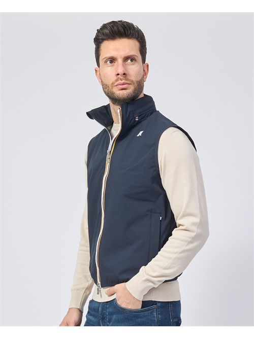 Valen vest jacket by K-way in technical fabric K-WAY | K5127SW-VALENK89