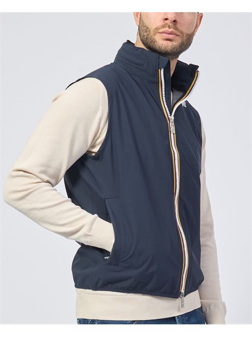 Valen vest jacket by K-way in technical fabric K-WAY | K5127SW-VALENK89