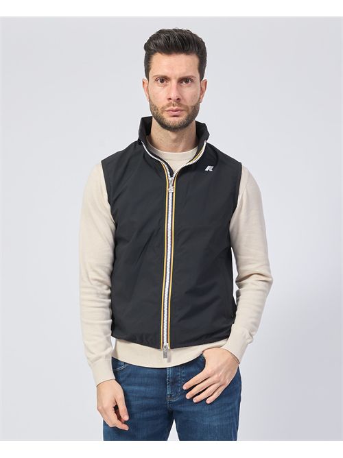 Valen vest jacket by K-way in technical fabric K-WAY | K5127SW-VALENUSY