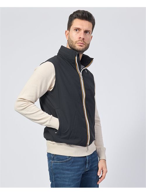 Valen vest jacket by K-way in technical fabric K-WAY | K5127SW-VALENUSY