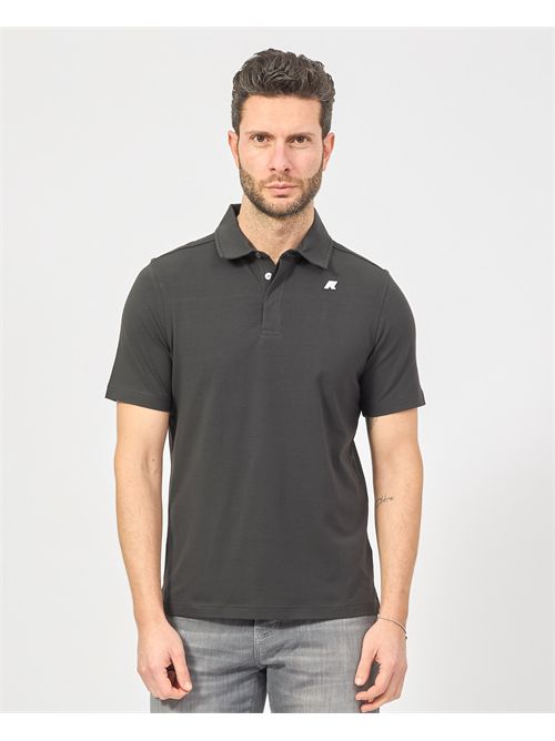 Polo uomo Vincelle K-way con logo K-WAY | K61419W-VINCELLEUSY