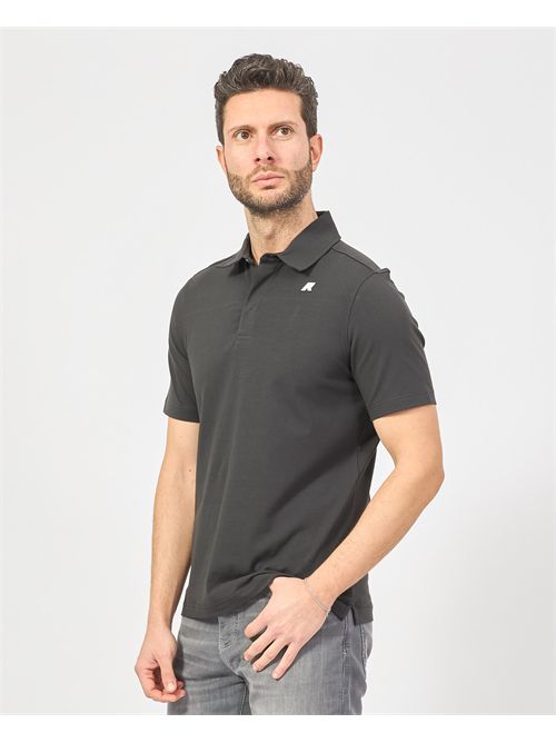 Polo uomo Vincelle K-way con logo K-WAY | K61419W-VINCELLEUSY