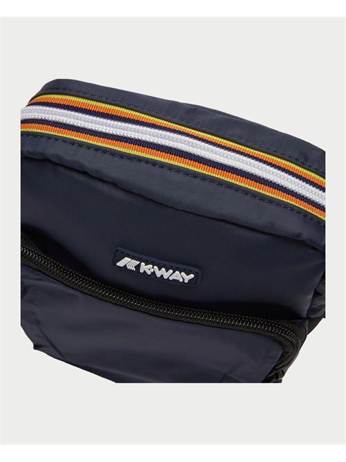 Sac bandoulière Erloy de K-way avec logo en silicone K-WAY | K7116VW-ERLOYK89