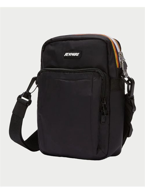 Erloy shoulder bag by K-way with silicone logo K-WAY | K7116VW-ERLOYUSY