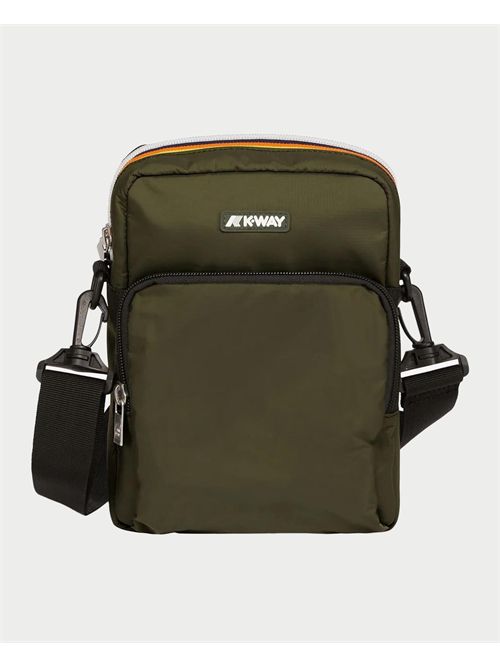 Erloy shoulder bag by K-way with silicone logo