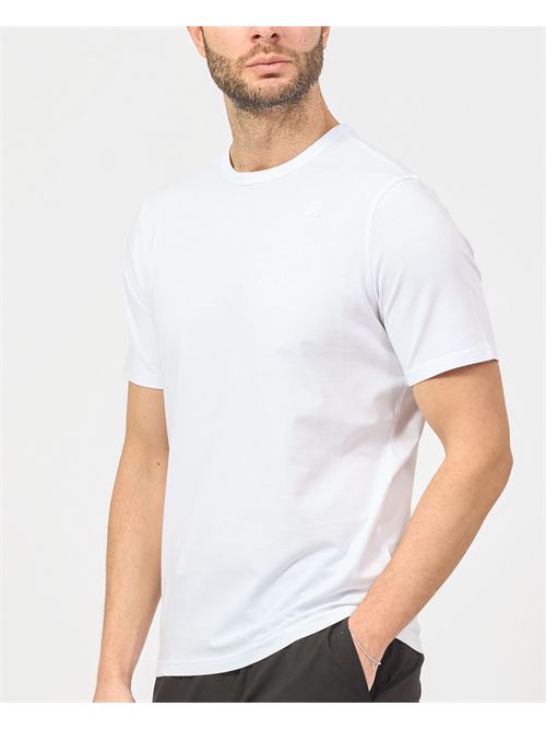 T-shirt Adame K-way avec logo en silicone K-WAY | K71349W-ADAME001