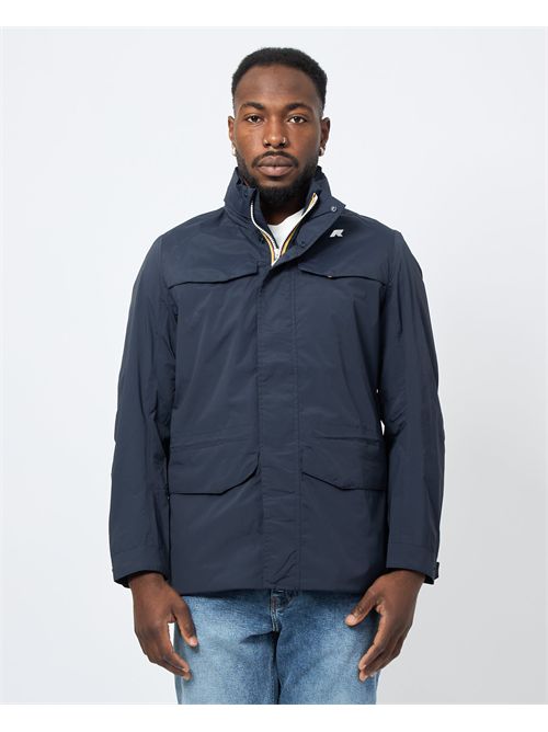 K-way Manuel short jacket in stretch fabric K-WAY | K8135HW-MANUELK89