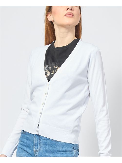 Cardigan donna Markup con scollo a V MARKUP | MW10003BIANCO