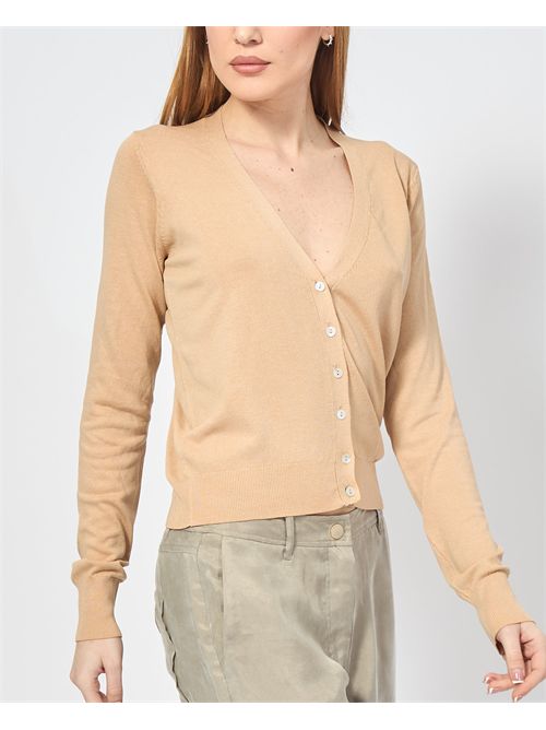 Markup Women's Cardigan with V-Neck MARKUP | MW10003NUDE