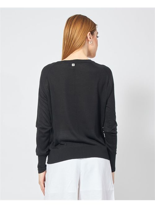 MarkUp mohair blend boat neck sweater MARKUP | MW10011NERO