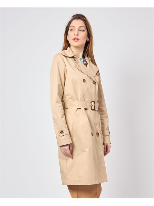 Markup women's double-breasted trench coat with belt MARKUP | MW864012NUDE