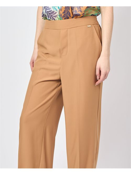 Pantaloni donna Markup a vita alta MARKUP | MW865115TABACCO