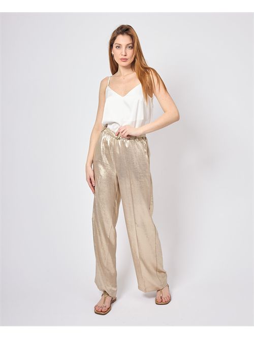 Pantalon Palazzo Markup en tissu MARKUP | MW865135ORO