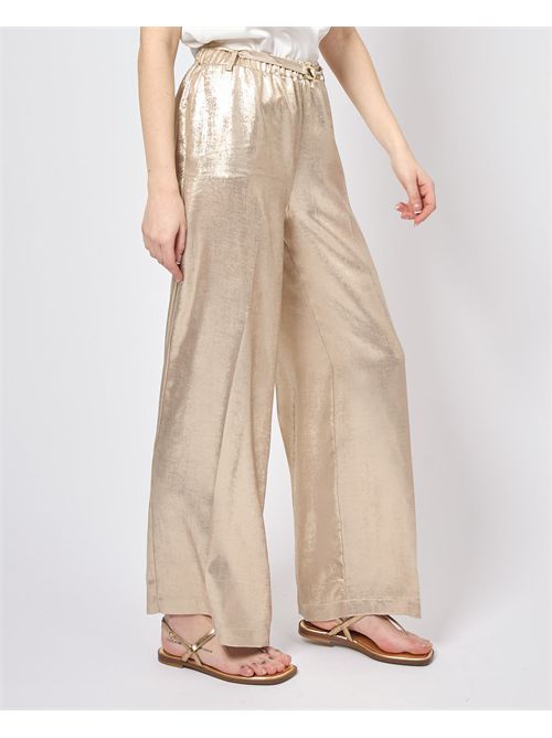 Pantalon Palazzo Markup en tissu MARKUP | MW865135ORO