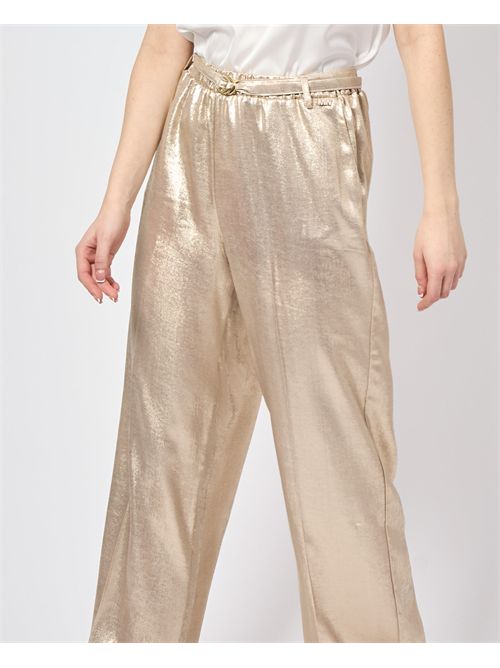 Pantalon Palazzo Markup en tissu MARKUP | MW865135ORO