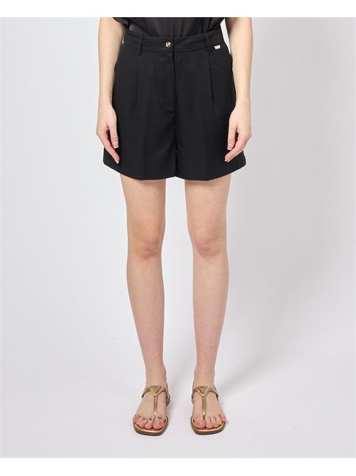 Shorts Markup in cotone con pinces MARKUP | MW865204NERO