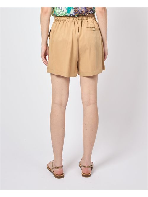 Shorts Markup in cotone con pinces MARKUP | MW865204SAFARI