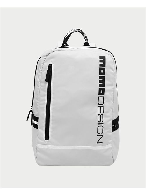 Momodesign men's backpack with zip MOMODESIGN | MO-01NCWHITE/BLACK