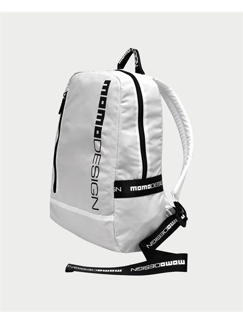 Momodesign men's backpack with zip MOMODESIGN | MO-01NCWHITE/BLACK