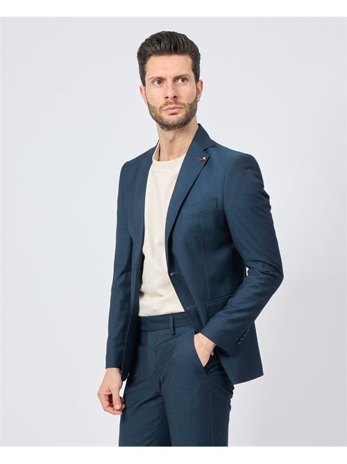 Mulish Mykonos Single Breasted 2 Button Men's Suit MULISH | AB7205-MYKONOSBLU