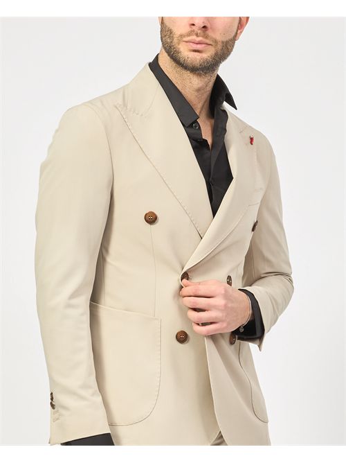 Men's Tenerife suit by Mulish double-breasted MULISH | ABS837-TENERIFEBEIGE