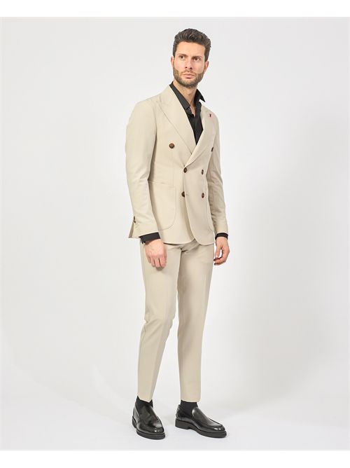 Men's Tenerife suit by Mulish double-breasted MULISH | ABS837-TENERIFEBEIGE