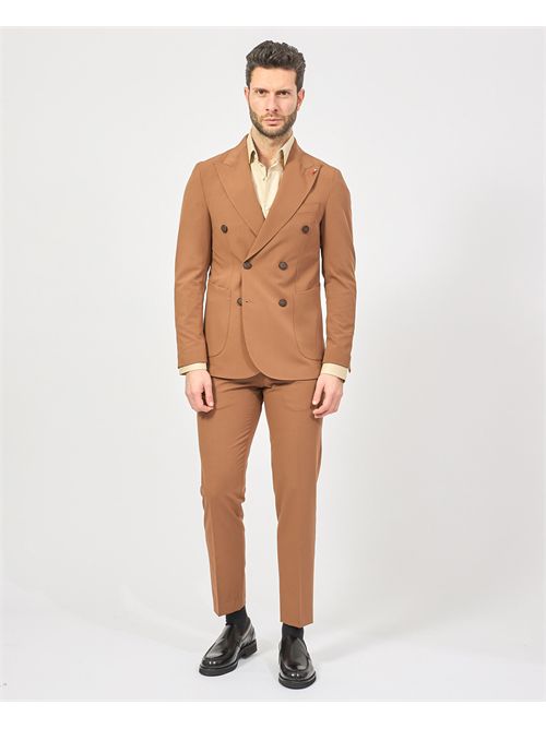 Men's Tenerife suit by Mulish double-breasted MULISH | ABS837-TENERIFEBRUCIATO