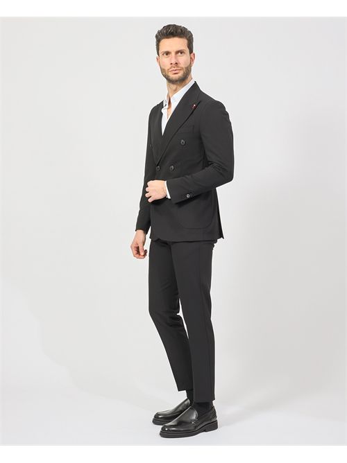 Men's Tenerife suit by Mulish double-breasted MULISH | ABS837-TENERIFENERO