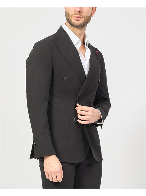 Men's Tenerife suit by Mulish double-breasted MULISH | ABS837-TENERIFENERO